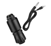YARNOW Máquina de Tatuar Rotativa Bolígrafo Compacto de Aleación de Aluminio Negro Cable Rca Herramienta Eléctrica para Tatuajes Domésticos DIY para Líneas y Patrones Simples