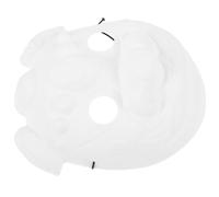 YARNOW Máscara de Cerdo de Pvc en Blanco Ligera Pintar para Manualidades, Ejercicio de Habilidades y Fiesta Temática de Carnaval o Halloween