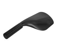 YARNOW Mascarilla Protectora para Cortar el Cabello en Peluquería, Color Negro, Material Plástico, Ajuste Cómodo y Fácil para Rutina de Cuidado Capilar en Casa