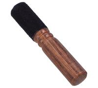 YARNOW Mazo para Cuenco Tibetano de Gamuza Pequeño, Hecho a Mano en Nepal, Madera Duradera Envoltura de Cuero Natural, Golpeador de Cuenco para Meditación y Yoga, Instrumento de Percusión Manual