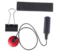 YARNOW Micrófono Piezoeléctrico Guitarra y Ukelele Pickup Autoadhesivo de Sensibilidad con Conector de Sonido y Preciso Incluye Clip de Fijación
