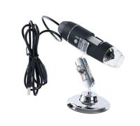 YARNOW Microscopio USB Digital Portátil con Luces LED Ajustables Soporte Adhesivo para Observación Técnica Compatible con Win XP Vista