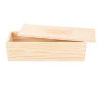 YARNOW Molde y Tapa de Madera Hornear Pan Rectangular para Antiadherente Pulido, Adecuado para Uso Doméstico y del Pan