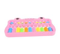 YARNOW Mostrador Matemático Juguete Aritmético Dispositivo De Mejora del Cerebro Ábaco Matemático Ábaco Herramienta Abaco Chino Ábaco Dispositivo Matemático Rosa El Plastico