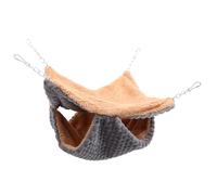 YARNOW Nido De Algodón Cálido para Mascotas Cama De Conejillo De Indias Escondite De Cobayas Hamaca Colgante para Hámster Preciosa Hamaca De Hámster Cómoda Hamaca Chinchilla