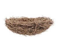 YARNOW Nido de Pájaro de Ratán Decorativo Artesanal 15 Cm, Accesorio Ligero para Manualidades y Fotografía, Adecuado para Bodas, Fiestas y Decoración Temática Natural