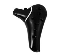 YARNOW Ocarina Alto en Do de Cerámica Hecha a Mano 12 Agujeros, Sonido Natural y Diseño de Boca Larga para Estudiantes y Aficionados la Melodía