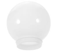 YARNOW Pantalla Fácil de Instalar de Color Lechoso de Lámpara Acrílica en Forma de Globo Iluminación Decorativa Difusa para Exterior para Dormitorio y Sala