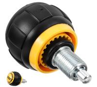 YARNOW Pasador de Resorte de Tracción para Bicicletas Estáticas Perilla Giratoria en Forma de Bola, Accesorio Duradero de ABS E Hierro, Ajuste Rápido y Compatible para Equipos de Fitness