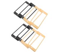 YARNOW Pastilla para Guitarra Eléctrica Marcos Protectores de Plástico Resistentes Juego de 8 Anillos de 6 Cuerdas Mejora la Calidad de Sonido para Músicos