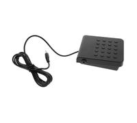 YARNOW Pedal De Sustain Para Piano Midi Con Conector Accesorio Esencial Para Teclado Eléctrico Fácil Instalación Diseño Compacto y Antideslizante Para Mejorar Expresión Musical
