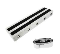 YARNOW Pedalera para Guitarra Eléctrica de Tamaño Moderado, Base de Efectos Profesional, Organizador Resistente para Pedales de Efectos, Uso en Hogar, Escuela y Escenario, Fácil