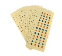 YARNOW Pegatinas de Escala para Ukelele 20piezas de Papel sin Residuo Adhesivo para Principiantes Diseño Profesional y Práctica para Aprender a Tocar