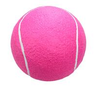 YARNOW Pelota de Tenis Hinchable Grande Superficie de Franela Pelota de Caucho Flexible para Balón Inflable para Deportes Rosa
