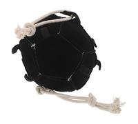 YARNOW Pelota Dispensadora de Golosinas para Ganado en Tejido Negro, Juguete Interactivo para Establos Que Regula Hábitos Alimenticios y Promueve Unión en Sesiones de Entrenamiento