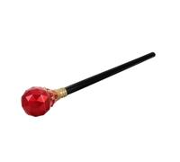 YARNOW Personal de la Reina Accesorios Piratas Kit de varitas de Hada Princesa decoración Traje Accesorios para cetros de Fiesta cetros para Cosplay el plastico Rojo