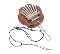 YARNOW Piano De Dedo Pentagrama Mini Kalimba Portátil Instrumento Musical Para Principiantes Piano De Pulgar Decorativo