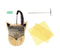 YARNOW Piano de Pulgar Kalimba de Madera Teclas Portátil Adultos para Tocar la Sala de Estar