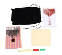 YARNOW Piano Pulgar Kalimba Portátil Notas Acacia Principiantes con Accesorios Completos Instrumento Musical Ligero y Duradero