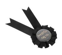 YARNOW Pin de Cumpleaños Negro y Dorado, Broche de Hierro Reutilizable para Fiesta, Insignia de Feliz Cumpleaños para Adultos, Decoración Original para Celebraciones y Accesorios