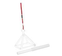 YARNOW Pirámide Cantora de Cuarzo 3 Pulgadas 2 Pcs Varillas para Meditación y Terapia de Sonido Decoración Curativa Relajación Espiritual Portátil para Yoga y Bienestar Estilo Aleatorio