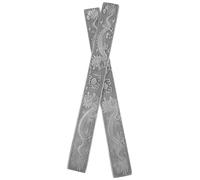 YARNOW Pisapapeles para Practicar Caligrafía China de Metal Tibetano Acabado Suave y Bordes Redondeados, Adecuado para Decoración de Escritorio y Uso en Oficina