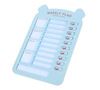 YARNOW Planificador Diario para Tarjetas de Comportamiento Tablero de Verificación para Gestión de y Desarrollo de Herramienta de Autodisciplina Color Azul