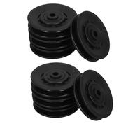 YARNOW Poleas para Gimnasio en Casa Diseño de Rodamiento de Alta Precisión, Material Pa6 Resistente, Paquete de 8 Unidades para Máquinas de Cable y Entrenamiento Versátil