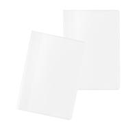 YARNOW Porta Tarjetas de Crédito 2 Piezas 10 Páginas y 20 Ranuras de Plástico Reutilizable Protector y Multipropósito para Billetera y Bolso