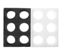 YARNOW Portavasos para Tazas de Café para Llevar, 2 Piezas, Diseño Simple y Práctico, Material de Lana Perlada, Ligero y Fácil de Transportar para Picnic y Oficina Reutilizable