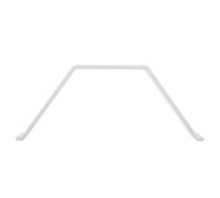 YARNOW Protector Antisalpicaduras Plástico Blanco Amoladora de Vidrio para Tapa Antisalpicaduras Accesorio para Molinillo de Vidrio para Máquinas de Rectificar