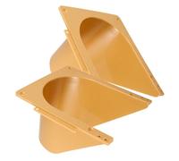 YARNOW Puerta de Entrada para Palomas 2 Piezas, Diseño Europeo sin Barreras, Plástico Duradero, Adecuado para Jaulas para Palomos Deportivos y Suministros para Palomas