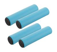 YARNOW Puños De Manillar Para Bicicleta Antideslizantes y Absorbentes De Impactos, Hechos De Esponja Azul, Juego De 2 Pares, Accesorios Para Ciclismo, Adecuado Para Montaña y Paseo Prolongado