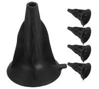 YARNOW Puntas de Flecha Ventosa de Goma para 5 Piezas, Repuestos Seguros para Tiro al Aire Libre, Accesorios Compatibles para Juego y Competición Infantil