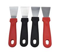 YARNOW Raspadores de Aceite para Cocina 4 Piezas, Pala Quitamanchas Multifunción de Plástico Resistente, Accesorio Hogar Adecuado para Limpiar Grasa y Suciedad en Estufa Estilo Aleatorio