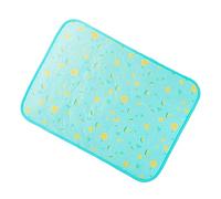 YARNOW Refrigerante para Mascotas Alfombrilla De Enfriamiento Lavable para Sueño Verano Diseño Ligero y Portátil Color Frutas Azules