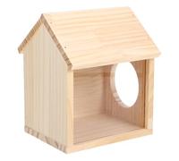 YARNOW Refugio Transparente Loft De Conejillo De Indias Hábitat De Anidación De Hámster Jaula para Hamster Plataformas De Hámster Casa Laberinto De Hámster Mascota Hámster De Madera
