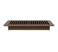 YARNOW Rejilla de Ventilación Diseño Fácil de Instalar para Suelo de Hierro Marrón y Circulación de Aire para Edificios Comerciales E Institucionales