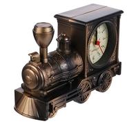 YARNOW Reloj Despertador Tren Retro para Función Multifuncional sin Pilas y Diseño Compacto Resistente para Decoración de Habitación Estilo Aleatorio