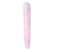 YARNOW Rodillo Facial de Jade Rosa Ligero y Fácil de Sostener para Masaje y Cuidado Piel, Herramienta Adecuado para Viaje y Reducción de Hinchazón