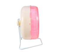 YARNOW Rueda de Ardilla de Juguete Trampa Juguetes corralito Cinta de Correr para Perros hurón Mono Rueda de Mascota Ardilla Jugando al Volante Juguete de Rueda para Mascotas Rosa