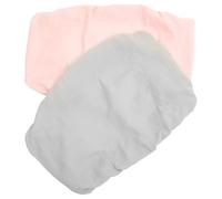YARNOW Sábanas Cambiadoras para Ñiño Reutilizables de Algodón 2 Piezas, Fundas Removibles y Delicadas para Cambiador de Recién Nacido, Diseño Simple y Amigable Piel