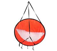 YARNOW Sail Plegable de Kayak de 108 Cm con Ventana Transparente y Protección UV, Fácil de Montar, para Canoas y Pesca en Bote Rojo de Poliéster Tafetán