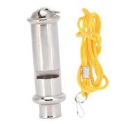 YARNOW Silbato de Entrenamiento Adecuado para Adiestramiento de Pájaros para Aves de Acero Inoxidable Amarillo, 3 Unidades y Asistencia en Exteriores