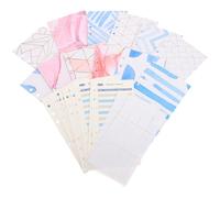 YARNOW Sobres para Impermeables Tipo B Hojas de Presupuesto Sueltas, Sobres Decorativos para Dinero, Juego Práctico para Organización Financiera en Hogar y Oficina