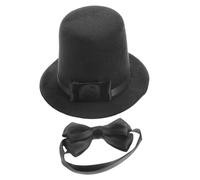 YARNOW Sombrero para Mascota Disfraz para Perro Pajarita para Perro Decoración para Fiesta De Cumpleaños De Suministros para Halloween De Mascotas Tocado Divertido para Gato