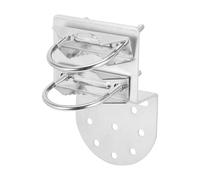 YARNOW Soporte de Antena para Techo y Pared de Hierro Resistente Abrazaderas de Montaje Fáciles para Uso Exterior en Tejados Residenciales