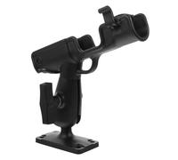 YARNOW Soporte de Caña de Pescar para Kayak Rotación Completa de 360 Grados, Base de Nylon Durable y Accesorio Desmontable para Pesca en Embarcaciones