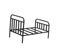 YARNOW Soporte De Maceta De Flores De Cama Pequeña Cosas De Minatura Titular De Jardinería Muebles De Sala De Casa De Muñecas Pequeña Cama De La Casa Muebles Diminutos Planchar Black