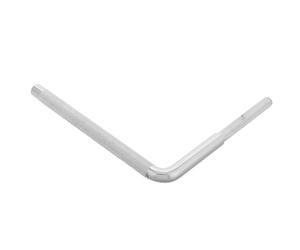 YARNOW Soporte de Montaje para Cencerro de Batería en L, Varilla de Cencerro de Metal Resistente, Accesorio para Percusión, Compatible Diversos Entornos de Ensayo y Concierto